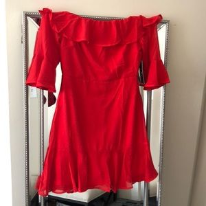 Lulus red dress